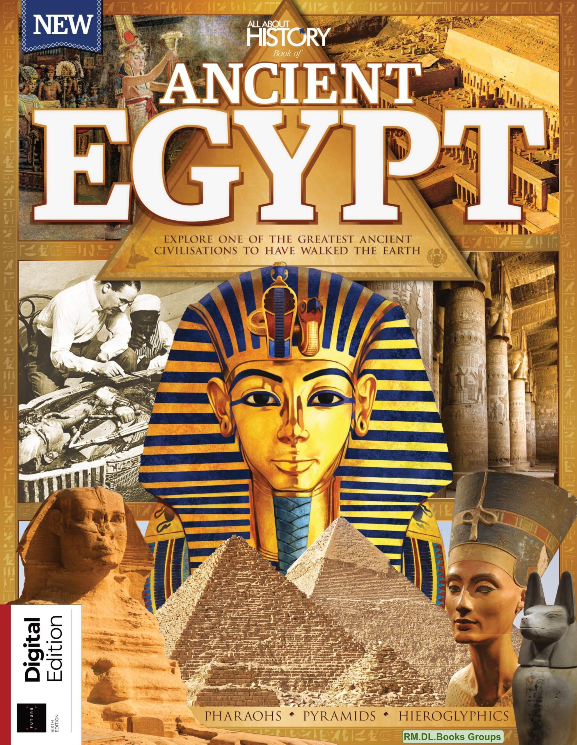All About History Book Of Ancient Egypt, 6th Edition 2021 – Sách giấy gáy xoắn