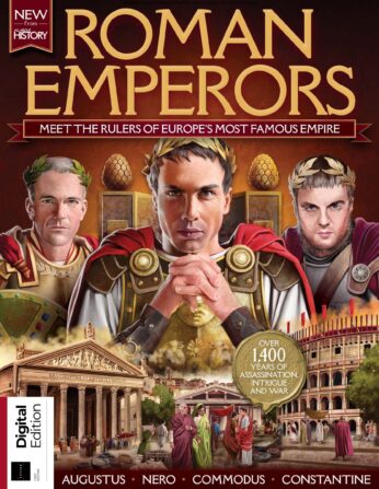 All About History: Book of Roman Emperors 2019 – Sách giấy gáy xoắn