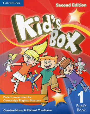 Cambridge Kid’s Box 1 Pupil’s Book (Second Edition 2014) – Sách giấy gáy xoắn