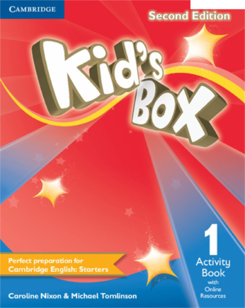 Cambridge Kid’s Box 1 Activity Book (Second Edition 2014) – Sách giấy gáy xoắn