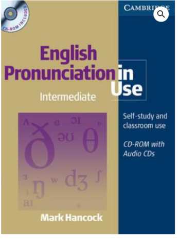 Cambridge English Pronunciation In Use Intermediate 1st edition – Sách giấy gáy xoắn