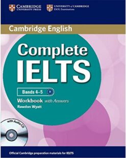 Complete IELTS Bands 4-5 (B1) Workbook with Answers – Sách giấy gáy xoắn