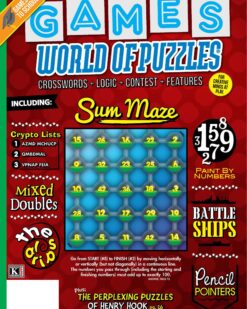 [Sách] 01.02.2016 Games World of Puzzles – Sách giấy gáy xoắn
