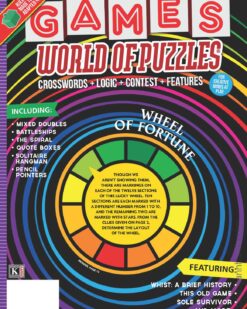 [Sách] 01.06.2016 Games World of Puzzles – Sách giấy gáy xoắn