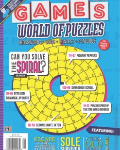 [Sách] 01.08.2016 Games World of Puzzles – Sách giấy gáy xoắn