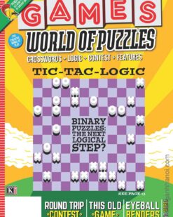 [Sách] 01.09.2016 Games World of Puzzles – Sách giấy gáy xoắn