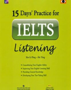 [Sách] 15 Day's Practice for IELTS Listening – Sách giấy gáy xoắn
