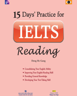 [Sách] 15 Day's Practice for IELTS Reading – Sách giấy gáy xoắn