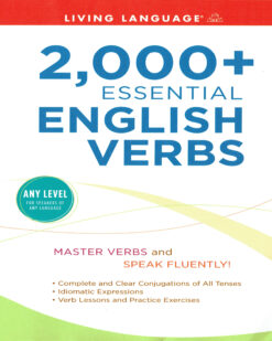[Sách] 2,000+ Essential English Verbs By LIVING LANGUAGE - Sách giấy gáy xoắn