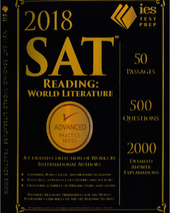 [Sách] 2018 SAT Reading: World Literature Practice Book (Advanced Practice) – Sách giấy gáy xoắn