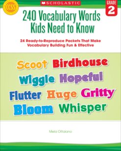 [Sách] 240 Vocabulary Words Kids Need to Know Grade 2 - Sách giấy gáy xoắn