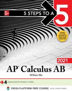 [Sách] 5 Steps to a 5: AP Calculus AB 2021 – Sách giấy gáy xoắn