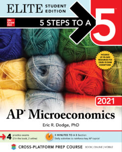 [Sách] 5 Steps to a 5: AP Microeconomics 2021 - Sách giấy gáy xoắn