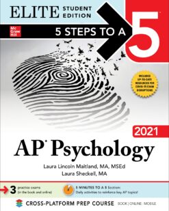 [Sách] 5 Steps to a 5: AP Psychology 2021 – Sách giấy gáy xoắn