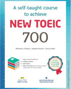 [Sách] A Self-taught Course to Achieve New TOEIC 700 – Sách giấy gáy xoắn