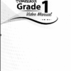 [Sách] Abeka Grade 1 : Homeschool Grade 1 Video Manual Abeka Book - Sách giấy gáy xoắn