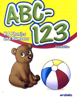 [Sách] Abeka K4 : ABC-123 K4 Phonics and Numbers 5th Edition - Sách giấy gáy xoắn