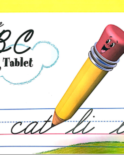 [Sách] Abeka K4 : Cursive ABC writing tablet FULL - Sách giấy gáy xoắn