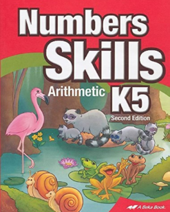 [Sách] Abeka K5 : Numbers Skills K5 Arithmetic Second Edition Abeka Book - Sách giấy gáy xoắn