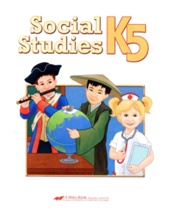 [Sách] Abeka K5 : Social Studies - Abeka K5 - Sách giấy gáy xoắn