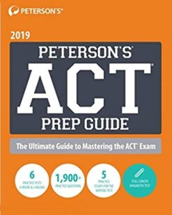 [Sách] ACT Prep Guide: The Ultimate Guide to Mastering the ACT 2019 – Sách giấy gáy xoắn