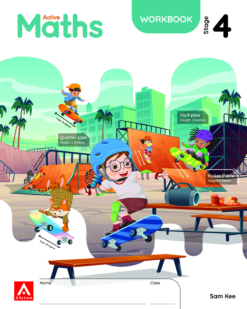 [Sách] Active Maths 4 Workbook (by Alston Education Pte. Ltd.) - Sách giấy gáy xoắn