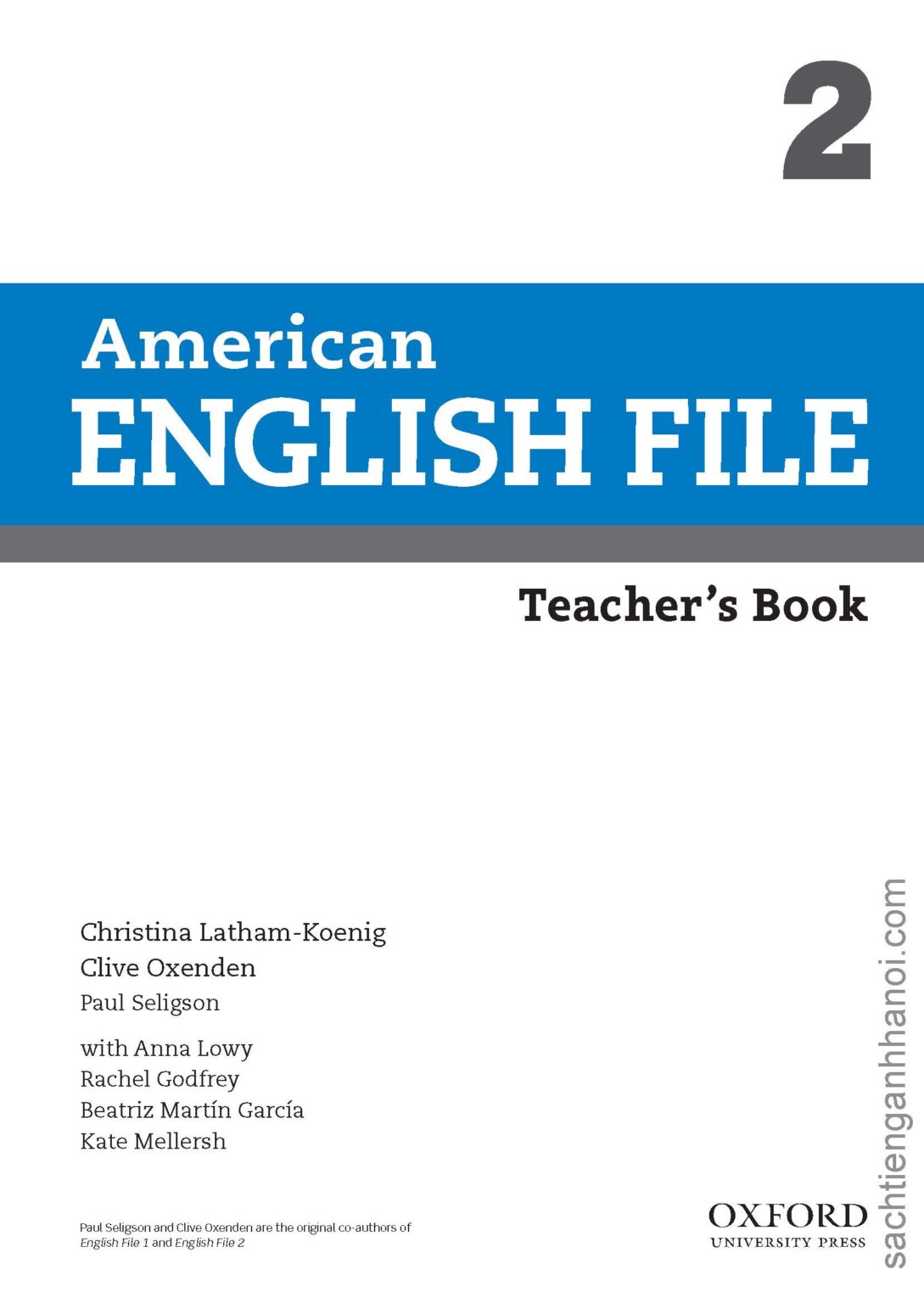 [Sách] American English File 2 Teacher’s Book (Second Edition) – Sách ...