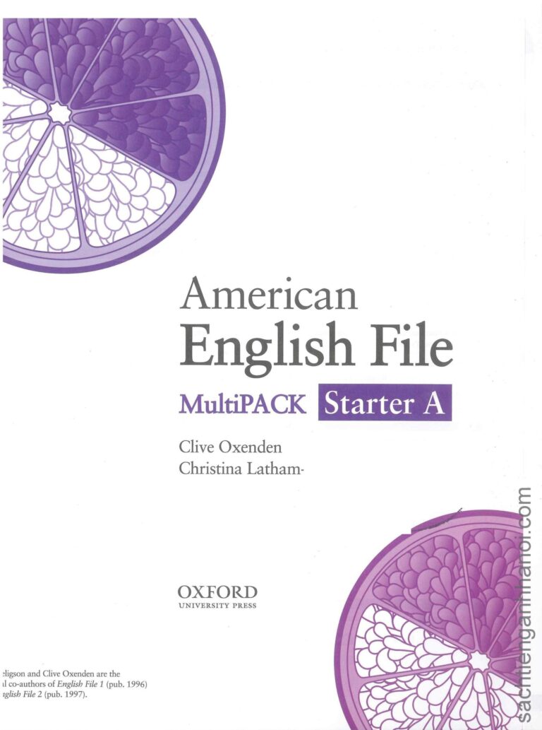 [Sách] American English File MultiPACK Starter A (1st Edition) – Sách ...