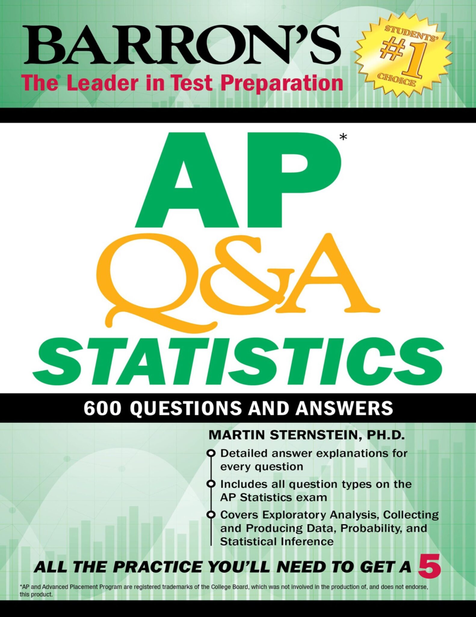 [Sách] AP Q&A Statistics: With 600 Questions and Answers (Barron’s AP ...