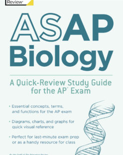 [Sách] ASAP Biology by The Princeton Review – Sách giấy gáy xoắn