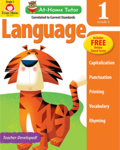 [Sách] At Home Tutor Language Grade 1 – Sách giấy gáy xoắn
