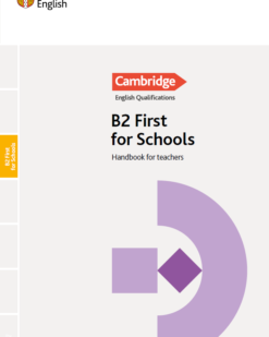 [Sách] B2 First for Schools Handbook - Sách giấy gáy xoắn
