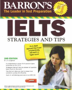 [Sách] Barron's IELTS Strategies and Tips – Sách giấy gáy xoắn