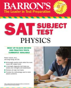 [Sách] Barron's SAT Subject Test Physics – Sách giấy gáy xoắn