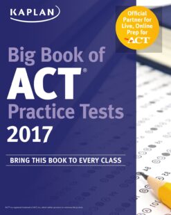 [Sách] Big Book of ACT Practice Tests 2017 - Sách giấy gáy xoắn