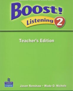 [Sách] Boost! 2 Listening : Teacher's Book – Sách giấy gáy xoắn