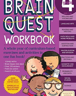 [Sách] Brain Quest Workbook Grade 4 – Sách giấy gáy xoắn
