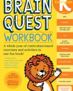 [Sách] Brain Quest Workbook: Kindergarten – Sách giấy gáy xoắn