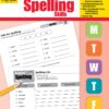 [Sách] Building Spelling Skills Daily Practice - Grade 5 - Sách giấy gáy xoắn