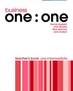 [Sách] Business One:One Pre-Intermediate Teacher's Book – Sách giấy gáy xoắn