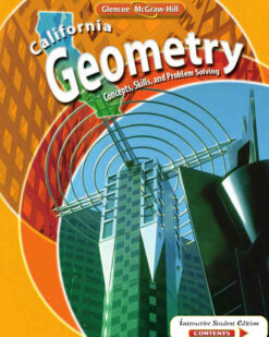 [Sách] California Geometry Concepts Skills and Problem Solving (1017 trang) - Sách giấy gáy xoắn
