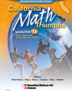 [Sách] California MATH Triumph Volume 1A - Sách giấy gáy xoắn