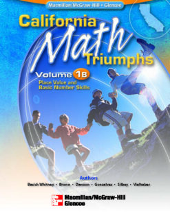 [Sách] California MATH Triumph Volume 1B - Sách giấy gáy xoắn