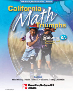 [Sách] California MATH Triumph Volume 2A - Sách giấy gáy xoắn