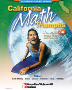 [Sách] California MATH Triumph Volume 3A - Sách giấy gáy xoắn
