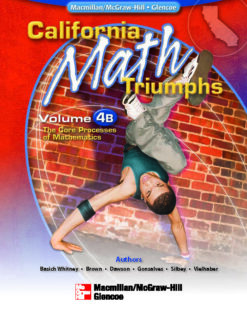 [Sách] California MATH Triumph Volume 4B - Sách giấy gáy xoắn