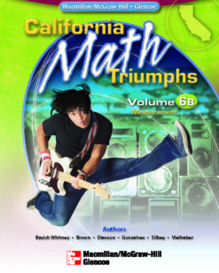 [Sách] California MATH Triumph Volume 6B - Sách giấy gáy xoắn