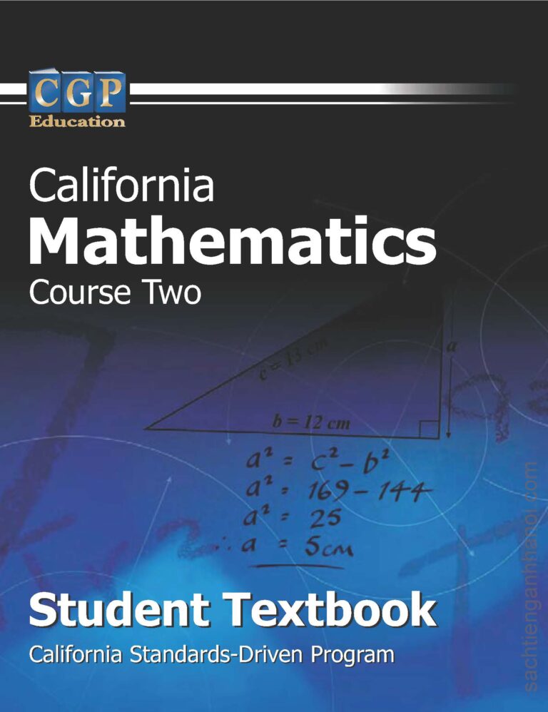 [Sách] California Mathematics Course 2 Student Textbook – Sách giấy gáy ...