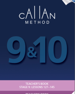[Sách] Callan Method Stage 9 -10 Teacher's Book – Sách giấy gáy xoắn