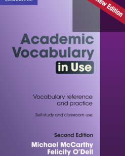[Sách] Cambridge Academic Vocabulary in Use with key (Second Edition) - Sách giấy gáy xoắn